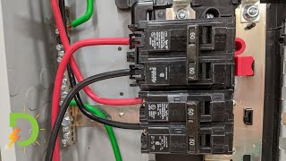 Wiring AC Combiner Box on Off Grid System [upl. by Aleira333]