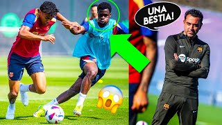 La BESTIA de 17 años de La Masía conmocionó a XAVI 🤯  ¡Landry Farre es el FUTURO del FC Barcelona [upl. by Walton985]