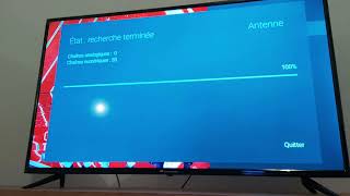 Android TV Continental Edison recherche chainesantenne partie 2 [upl. by Narut]