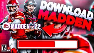 HOW TO DOWNLOAD MADDEN 22 EA ACCESS  EA PLAY PLAYSTATION amp XBOX [upl. by Rumery]