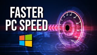 How to Increase Your PC Speed for FREE Best Settings [upl. by Raven]