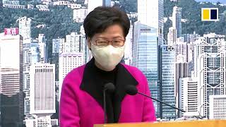 LIVE Hong Kong Chief Executive Carrie Lam press conference [upl. by Ahsemed]