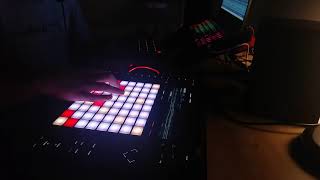 Late Night Ableton Push 2 Chill Jam [upl. by Yraeht400]