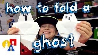 How To Fold An Origami Ghost [upl. by Bergess683]