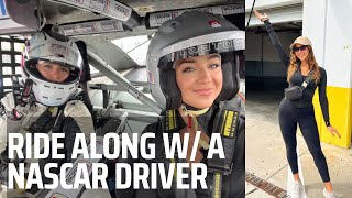 Ride Along w a NASCAR Driver  Daytona Intl Speedway Vlog [upl. by Moht]