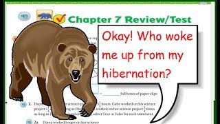 Go Math 5th Grade Chapter 7 Review Part 1 UPDATED [upl. by Kipp]