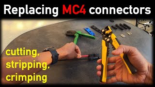 MC4 Connectors  How to replace them like a Pro [upl. by Rex237]