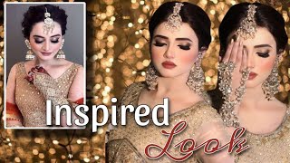 Model makeup Aiman khan Inspired makeup Bridal makeup [upl. by Sabas]