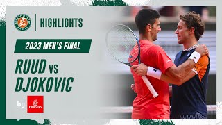 Djokovic vs Ruud Final Highlights  RolandGarros 2023 [upl. by Llertnauq]