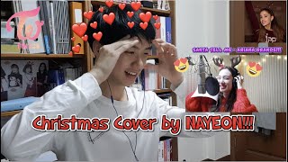 Reacting to TWICE Nayeon quotSanta Tell Mequot Ariana Grande Cover트와이스 [upl. by Maida]