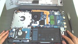 Dell Inspiron 3581 SSD Upgrade  Disassembly [upl. by Bone703]