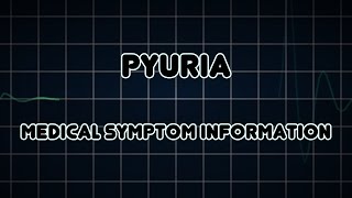 Pyuria Medical Symptom [upl. by Anilosi]