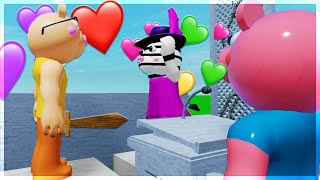 MAKING ZIZZY amp PONYS WEDDING MAP  PIGGY WEDDING  Roblox Piggy Build Mode [upl. by Ayidah]