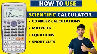 How to use Scientific Calculator for Engineering Students  Casio fx991 Plus [upl. by Colet]