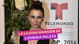 La lujosa casa de Ludwika Paleta Su recámara es impresionante [upl. by Fallon]