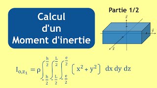 S02 E03 inertie calcul intégral part 1 [upl. by Pearman]