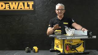 DEWALT® Norge  54V XR Bordsag  DCS7485 [upl. by Octavius]