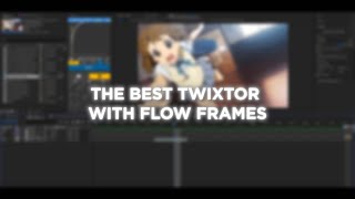 THE BEST TWIXTOR WITH FLOW FRAMES  After Effects advanced twixtor tutorial [upl. by Livi]