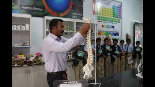 Study of human vertebral column Rpls podarinparli न्यूजमाझा [upl. by Busch]