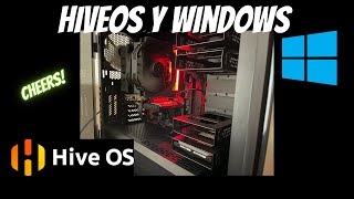 ✅ INSTALO HiveOS en Windows 🧐  Windows y HiveOS en el MISMO Ordenador [upl. by Dibru]