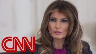 Melania speaks at event after explaymate apologizes [upl. by Pollock]