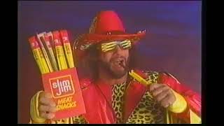 Macho Man Slim Jim Potato Chip Commercial [upl. by Elinore]