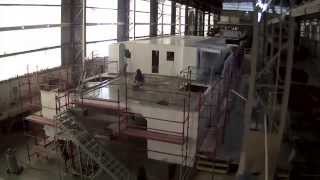 Research Vessel Construction Timelapse at RODMAN Shipyards [upl. by Enillebyam]