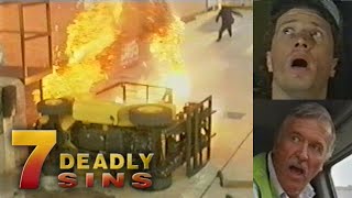 Awesome 90s Forklift Safety Training Video  Caterpillars 7 Deadly Sins [upl. by Downes]