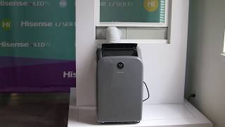 Hisense Portable Air Conditioner  Drain  E5 [upl. by Enutrof]