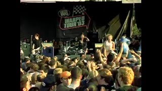 Sum 41  Over my Head Live at Warped Tour 2003 [upl. by Lenoel765]