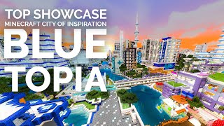 Minecraft City of Inspiration  Blue Topia N20 [upl. by Marguerita468]