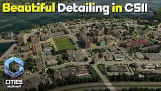 Building a Detailed Town in Cities Skylines II Coral Reeches [upl. by Bradly]