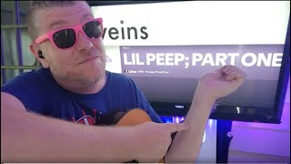 veins  Lil Peep Guitar Tutorial Beginner Lesson [upl. by Culver]