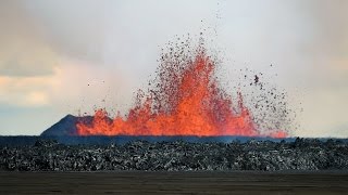 Volcanic Eruption in Iceland  Rare Footage HD 720p [upl. by Etem269]