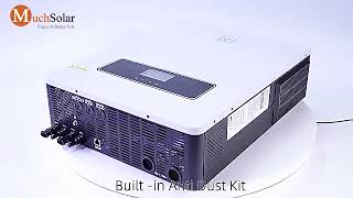 2022 New Best 10kw 8kw 7kw 102kw 82kw 72kw 48V Mppt Hybrid On Off grid Solar Power Inverter [upl. by Elleyoj]