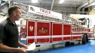 Baltimore City Fire Department  100 Tiller [upl. by Akcinehs]