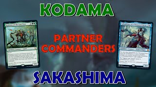 Ultimate Partner Combo  Kodama of the East Tree and Sakashima of a Thousand Faces EDH Deck Tech [upl. by Simdars]