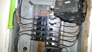 Replacing over heating 100 amp Circuit breaker [upl. by Oriole]