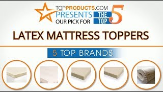 Best Latex Mattress Topper Reviews – How to Choose the Best Latex Mattress Topper [upl. by Nimsaj]