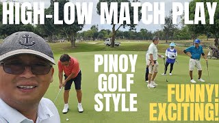 GOLF HIGHLOW MATCH PLAY FUNNY GAME AT CEBU COUNTRY CLUB MARCH 2024 BEFORE RENOVATION [upl. by Ylremik]