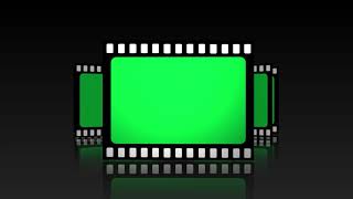 Film Strip Wedding Frame Green Screen Animated Background Video Effect HD [upl. by Anelim506]