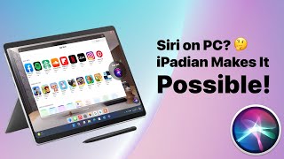 Experience Siri on Your PC RealTime Conversations with iPadian iOS 18 [upl. by Luemas579]