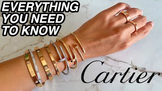 WATCH THIS BEFORE BUYING CARTIER  Big Cartier COMPARISON  REVIEW  LOVE amp JUSTE UN CLOU UNBOXING [upl. by Harlamert592]