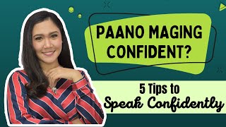 PAANO MAGING CONFIDENT ‖ 5 Tips to Speak Confidently ‖ Aubrey Bermudez [upl. by Juli]