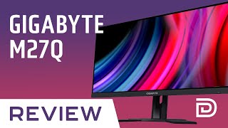 Newegg Now Gigabyte M27Q Gaming Monitor Review [upl. by Yeltsew]