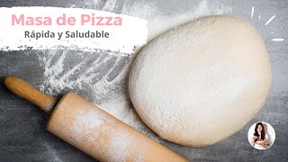 Cómo hacer Masa Pizza Integral casera  Fácil y rápida  Auxy [upl. by Bary]