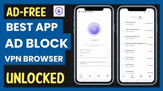 Best Free ADBLOCK VPN App for Android [upl. by Aivat]