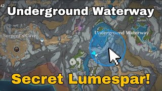 Underground Waterway The Chasm  Secret Lumenspar  Genshin Impact [upl. by Middlesworth970]