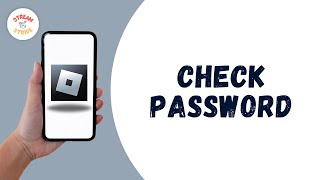 How To Check Password On Roblox [upl. by Eulalee]