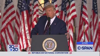 President Donald Trump Full Acceptance Speech at 2020 Republican National Convention [upl. by Vitoria]